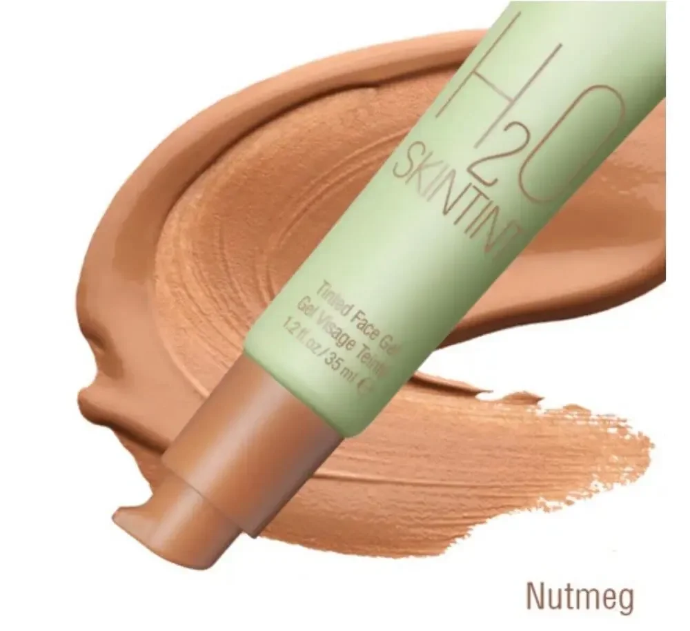 Pixi by Petra H2O SkinTint Nutmeg Tinted Face Gel Moisturizes Evens Tone NEW